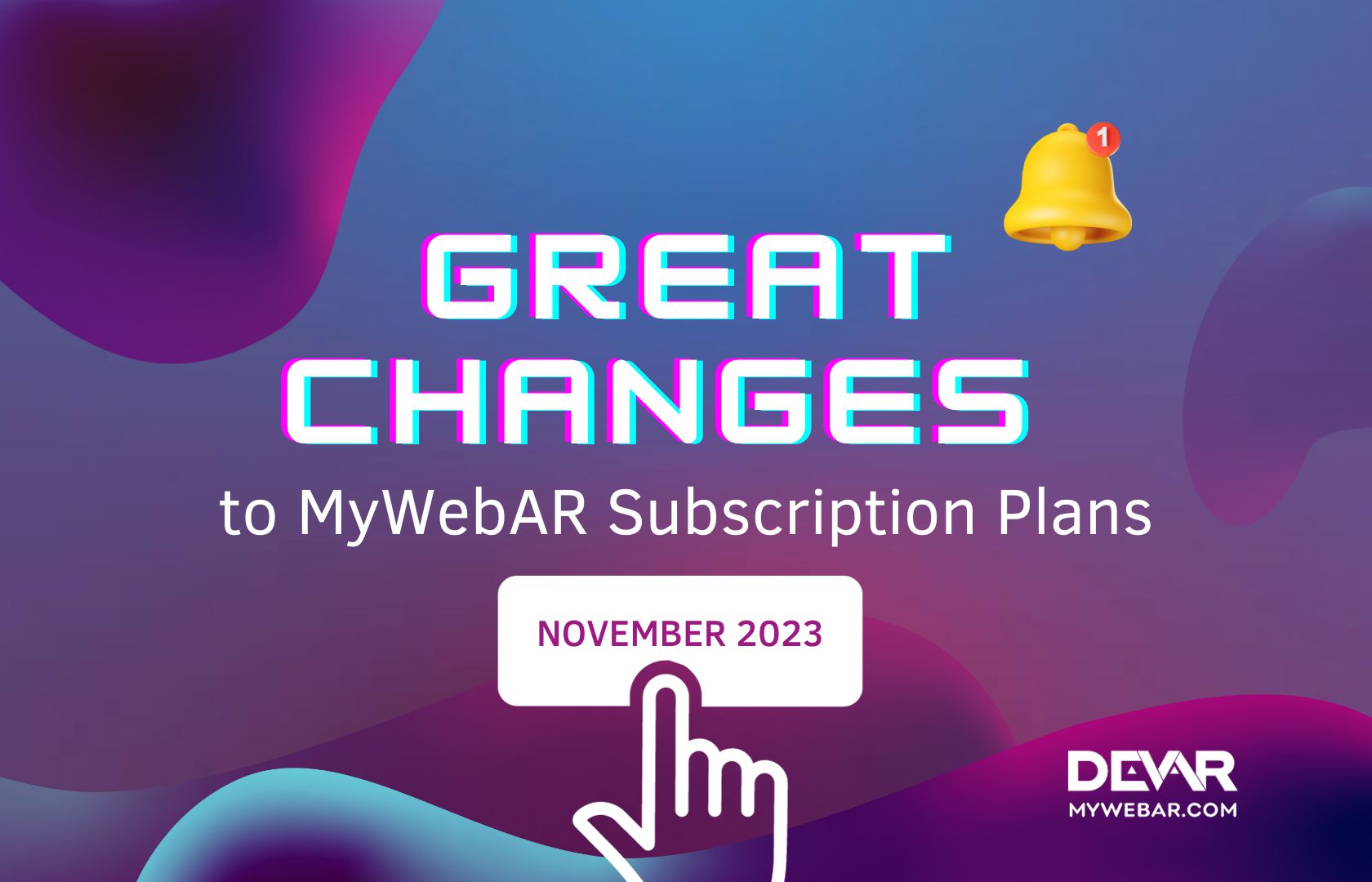 Great Changes to MyWebAR Subscription Plans