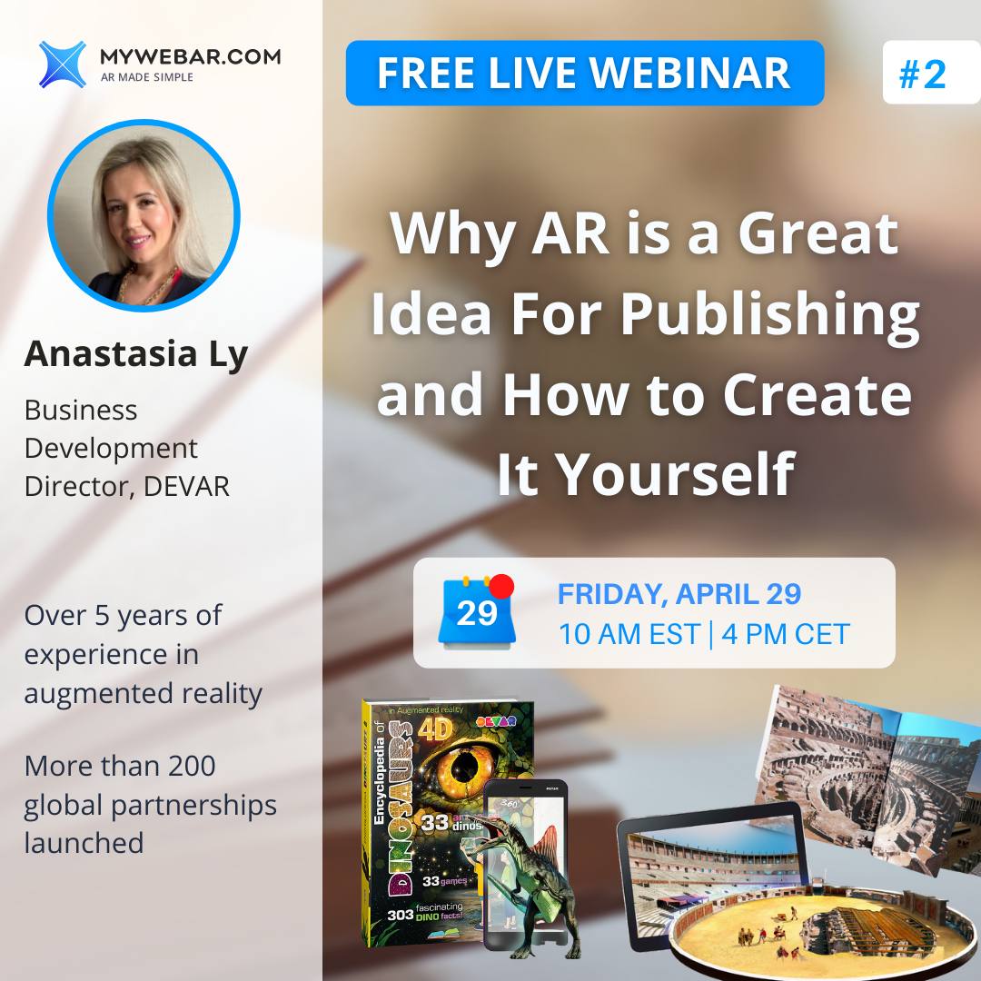 Join MyWebAR Free Live Webinar 2!