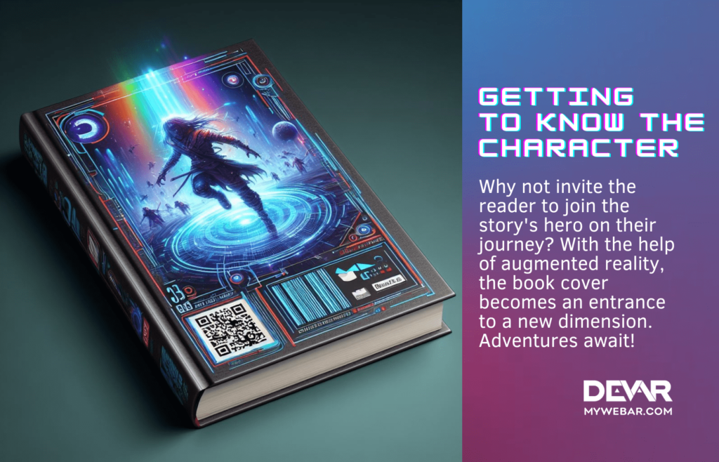 With the help of augmented reality, the book cover becomes an entrance to a new dimension. So, AR covers make books more memorable!