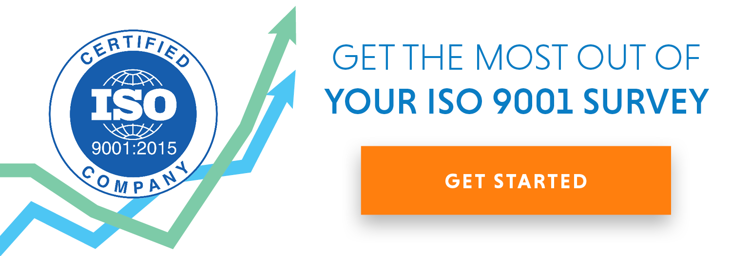 Get the most out of your ISO 9001 survey.