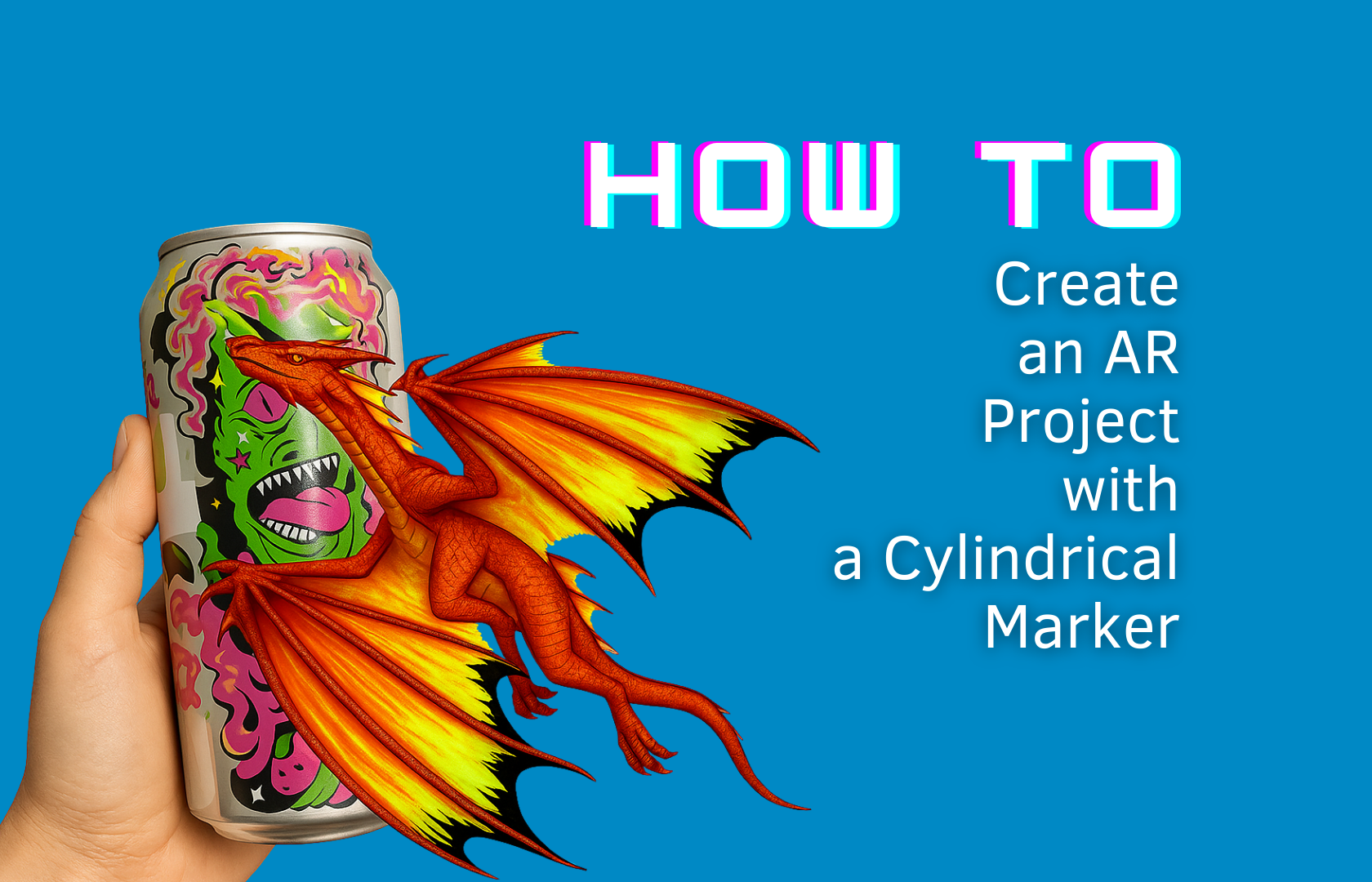How to Create an AR Project with a Cylindrical Marker