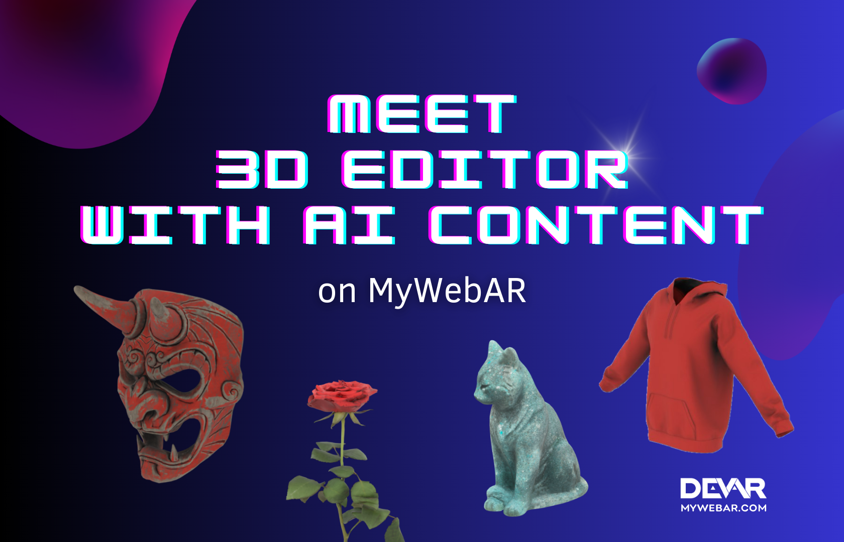 3D Editor With AI is Available on MyWebAR for All Subscribers
