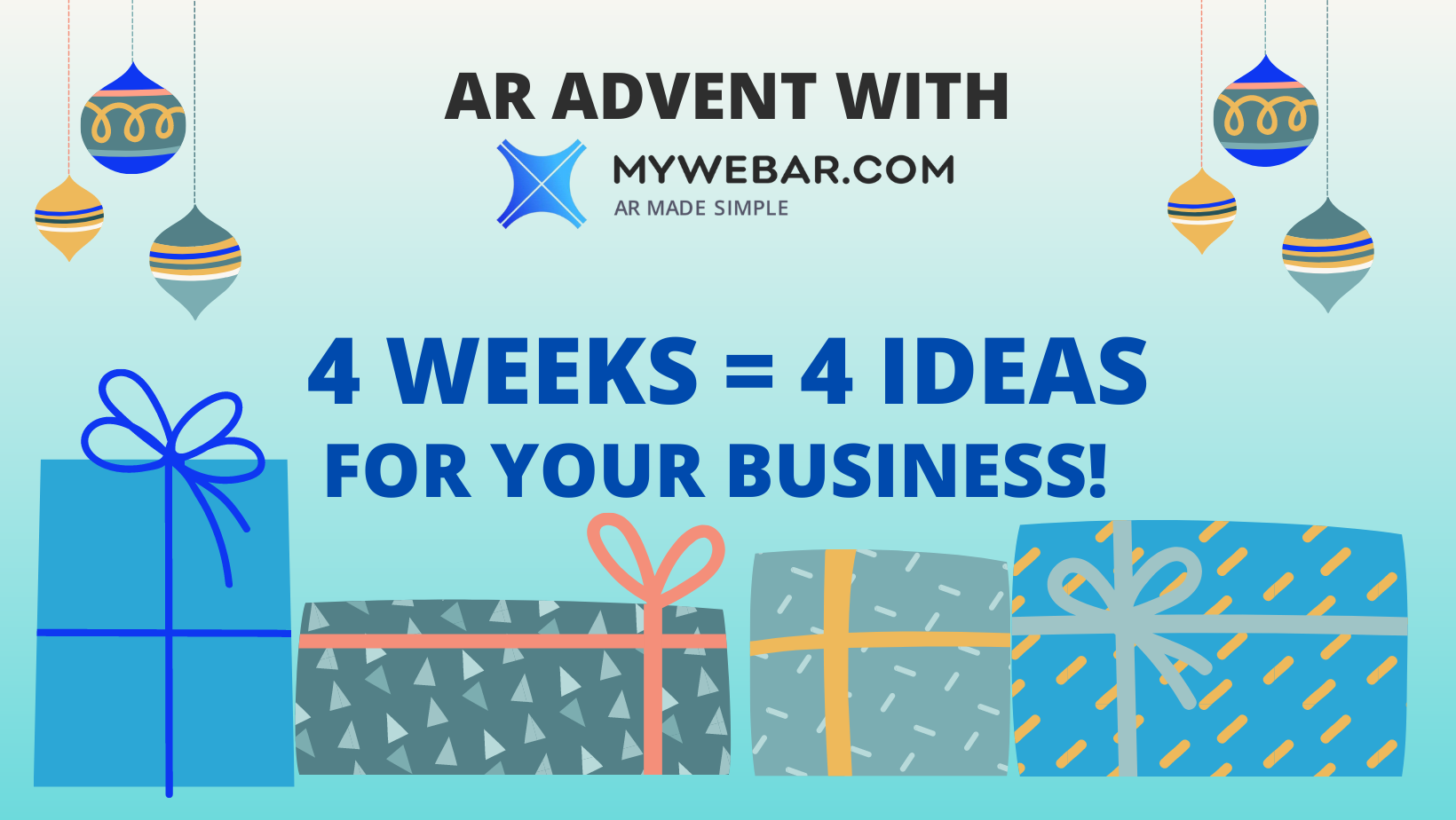 AR Advent with MyWebAR